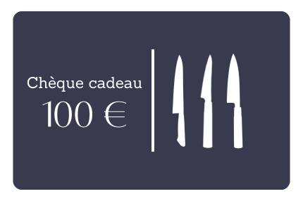 Chèque cadeau Couteau Tojiro 100€