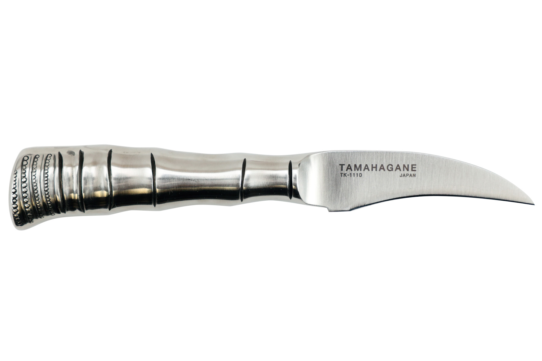 Couteau japonais Tamahagane Bamboo 3 Ply - Couteau bec d'oiseau 7 cm